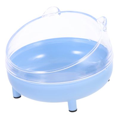 BESPORTBLE Transparent Hamster Sand Bath with Smooth Edges