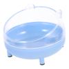 BESPORTBLE Transparent Hamster Sand Bath with Smooth Edges view 1