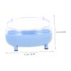 BESPORTBLE Transparent Hamster Sand Bath with Smooth Edges view 3
