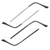 FRCOLOR 2 Pairs Metal Replacement Eyeglass Temples with Streamlined Design view 1