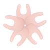BESTonZON Pink Cotton Bibs for Babies and Toddlers, 5-Pack view 1