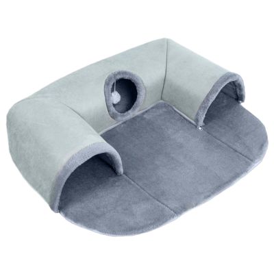 Fruusv Cat Tunnel Bed with Removable, Washable Cover