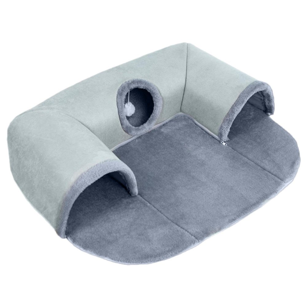 Fruusv Cat Tunnel Bed with Removable, Washable Cover