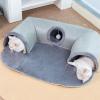 Fruusv Cat Tunnel Bed with Removable, Washable Cover view 2
