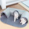 Fruusv Cat Tunnel Bed with Removable, Washable Cover view 4