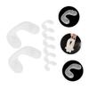 FRCOLOR White Silicone Push-On Nose Pads for Glasses, 8 Pieces view 3
