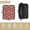 Christmas Snowman Hair Tool Travel Bag with Heat-Resistant Mat view 4