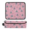 Christmas Tree Snow 2-in-1 Hair Tool Organizer with Heat-Resistant Mat, Large Capacity, for Flat Irons, Curling Irons, Hair Dryers and Women's Essentials view 3