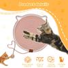 Donubiiu Pets Dual Cat Scratching Pad, Yellow, 43 cm view 4