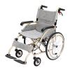 PNAJFUEL Lightweight Manual Wheelchair, Portable, Travel, Hand Brakes, Puncture-Proof Tires view 1