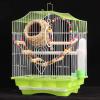 RTTZBOZ Metal Bird Cage for Small Birds, Parakeets and Conures (Green) view 1