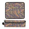 Flower Doodle 2-in-1 Curling Iron Travel Case with Heat-Resistant Mat view 3