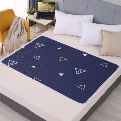 FANSU Puppy Training Pads, Reusable PIPI Mats for Dogs (50x70cm, Blue)