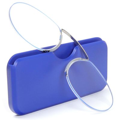MMOWW Ultra-Light Mini Rimless Nose-Clip Reading Glasses