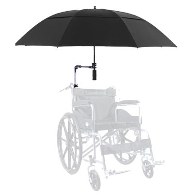Wheelchair Sunshade and Rain Cover, Foldable Canopy, UV-Resistant, for Most Wheelchairs