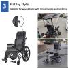 Wheelchair Sunshade and Rain Cover, Foldable Canopy, UV-Resistant, for Most Wheelchairs view 2