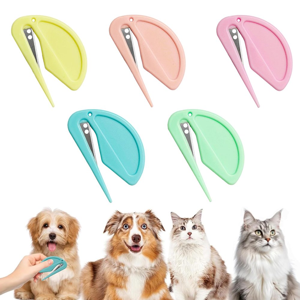 5-Piece Pet Hair Knot Remover Set