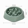 Amexo 2-Pack Slow Feeder Bowls for Dogs, Non-Slip Interactive Puzzle Bowls view 2