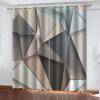 3D Abstract & Mise en Scène Blackout Curtains for Kids’ Rooms, Set of 2 Panels (W x L), 117.8 x 183.9 cm (W x L), Sound-Reducing, Thermal-Insulated Curtains for Boys and Girls view 2