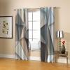 3D Abstract & Mise en Scène Blackout Curtains for Kids’ Rooms, Set of 2 Panels (W x L), 117.8 x 183.9 cm (W x L), Sound-Reducing, Thermal-Insulated Curtains for Boys and Girls view 3