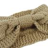 LHSJYG Women's Winter Twisted Knit Headband, Red view 3