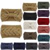 LHSJYG Women's Winter Twisted Knit Headband, Red view 4