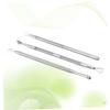 3-Piece Double-Sided Stainless Steel Cuticle Pusher Set view 2