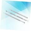 3-Piece Double-Sided Stainless Steel Cuticle Pusher Set view 4