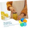 HOLIDYOYO 15-Piece Round Silicone Jar and Bottle Opener Pads view 4