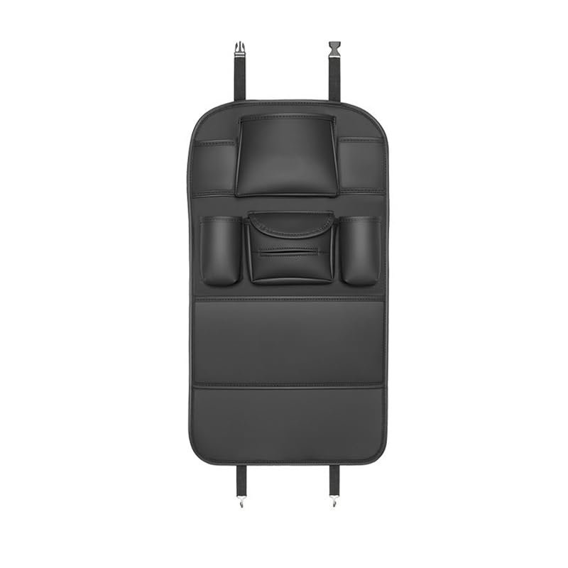 LHMM Hanging Rear Seat Organizer for BMW 4 Series G22/G23 Coupe/Convertible, Black