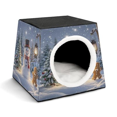 Cozy Capsule Pet Nest for Small Cats and Dogs