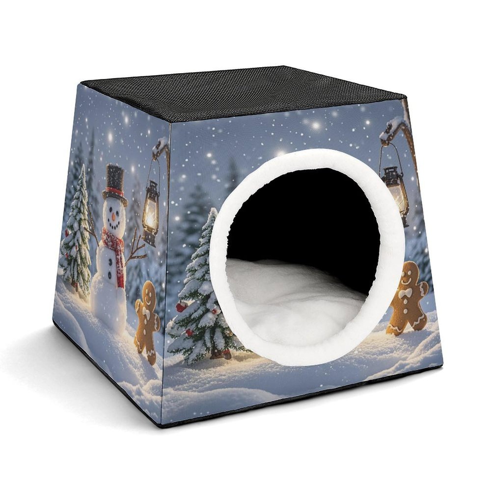 Cozy Capsule Pet Nest for Small Cats and Dogs
