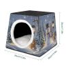 Cozy Capsule Pet Nest for Small Cats and Dogs view 2