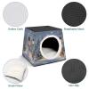 Cozy Capsule Pet Nest for Small Cats and Dogs view 4