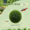 LuckyOpt 2Pcs Green Live Algae Balls view 2