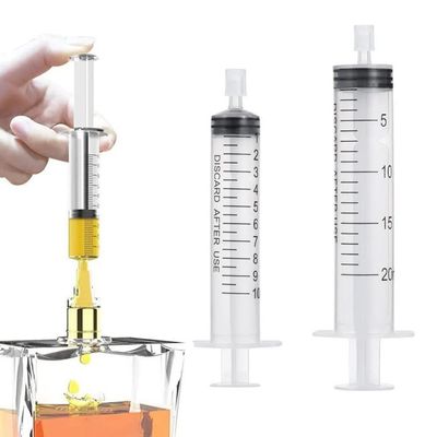 5/10/20 Plastic Syringes for Perfume Refilling and Quantitative Dispensing
