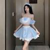 cxbyjyg New Japanese Cute Lolita Maid Pleated Dress view 2