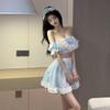 cxbyjyg New Japanese Cute Lolita Maid Pleated Dress view 4
