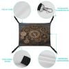 WYUSPGK Cozy Pet Hammock with Steampunk Gear Clock Print view 3