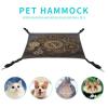 WYUSPGK Cozy Pet Hammock with Steampunk Gear Clock Print view 4