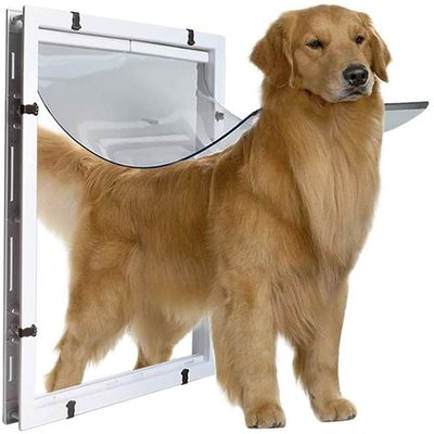 Extra-Large Magnetic Cat and Dog Door, 2-Way Lockable