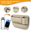 XZKKCD for Nissan Murano 2015–2019 Car Seat Storage Bag, Front Seat Side Pocket, B-First Officer-Beige view 2