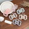 SQMSK 8.9 cm Hair Claw Clips, Hollow Bow, Colorful Claw Clips for Girls, Medium Clips for Fine Hair view 2