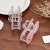 SQMSK 8.9 cm Hair Claw Clips, Hollow Bow, Colorful Claw Clips for Girls, Medium Clips for Fine Hair view 4