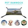 WYUSPGK Cozy Pet Hammock, View of Dunguaire Castle Print, Breathable Space-Saving Canvas Bed for Cats and Small Dogs, Adjustable, Portable, Easy to Clean view 4