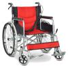 PNAJFUEL Manual Wheelchair for Home and Travel, Lightweight Foldable Stainless Steel Wheelchair view 1