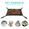 YKUDBN Portable Canvas Hammock with Monarch Butterfly Pattern for Small Pets view 4