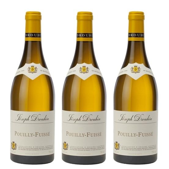 3 x 0.75 L - 2023 - Joseph Drouhin - Pouilly-Fuiss - Burgundy