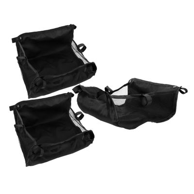 3-Piece Oxford Fabric Stroller Basket for Travel