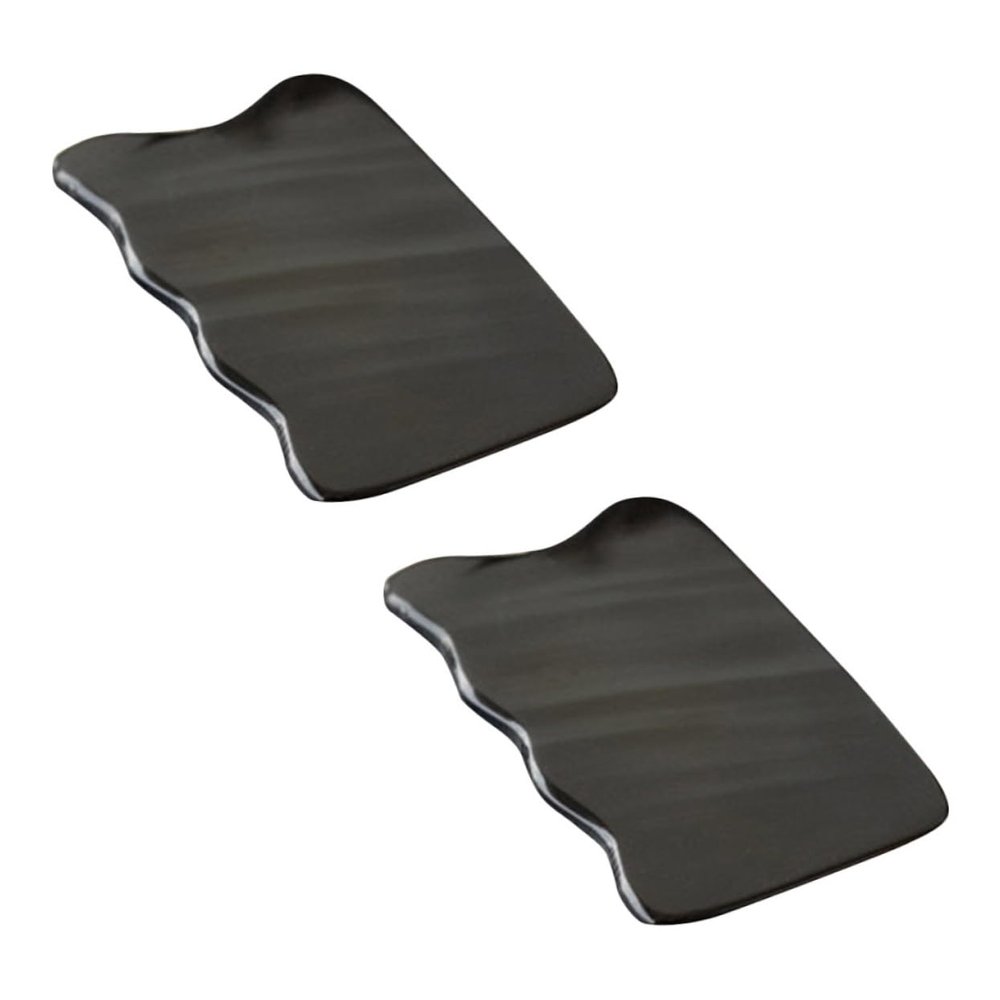 FRCOLOR 2-Piece Facial and Body Gua Sha Massage Boards